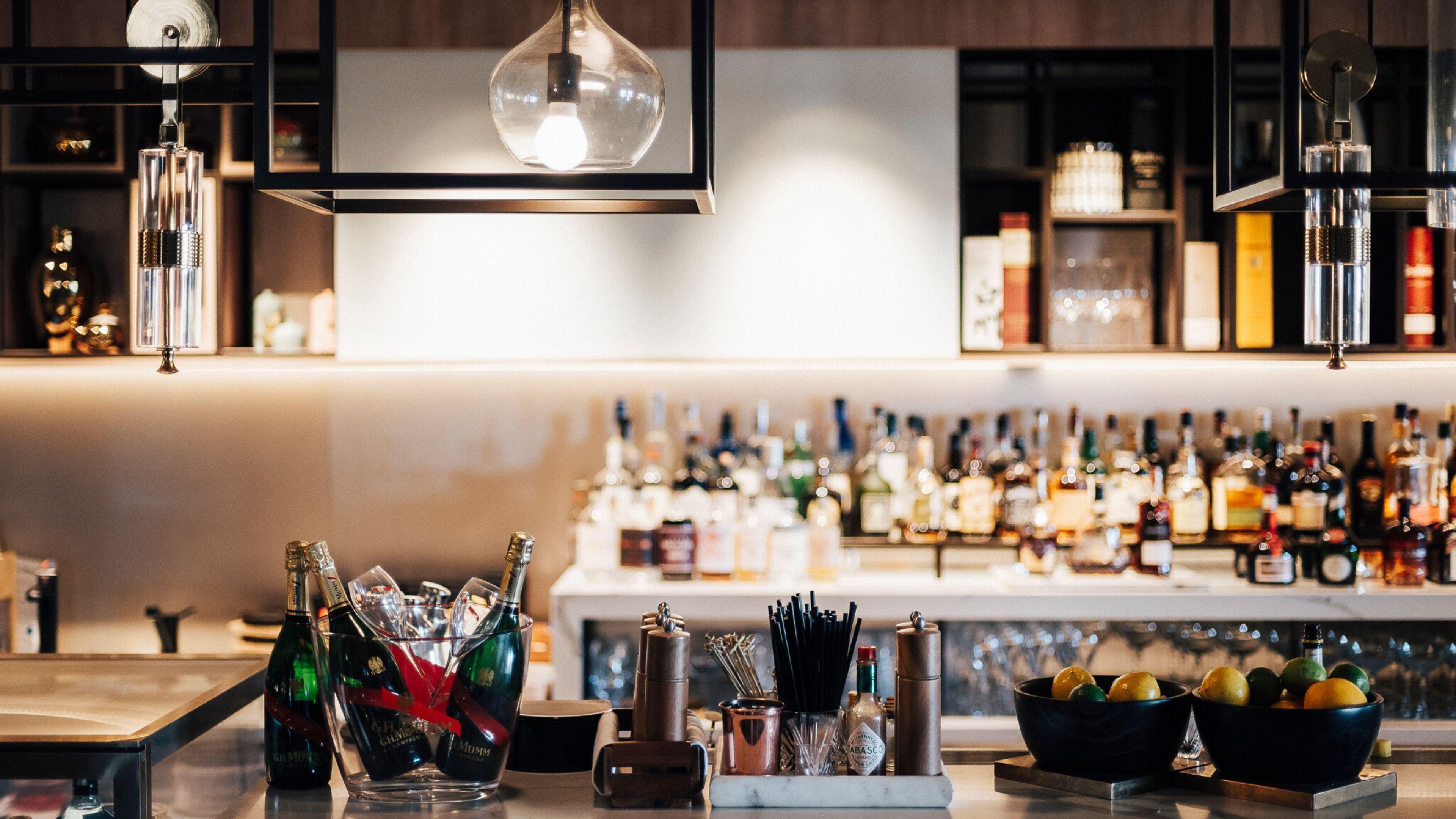 Intercontinental Perth City Centre By Ihg Exterior foto The bar at the restaurant